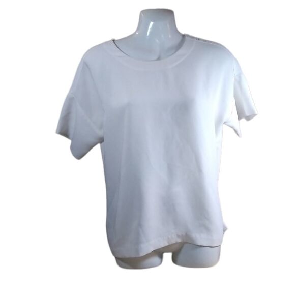 Madewell white short sleeve oversize top S - Picture 1 of 5